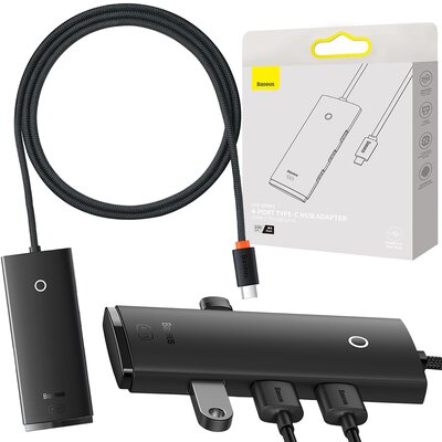 Hub BASEUS Lite Series WKQX030401 USB Typu C, Pasywny