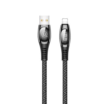 Kabel USB - Lightning USAMS U36 2A 1.2 m Czarny