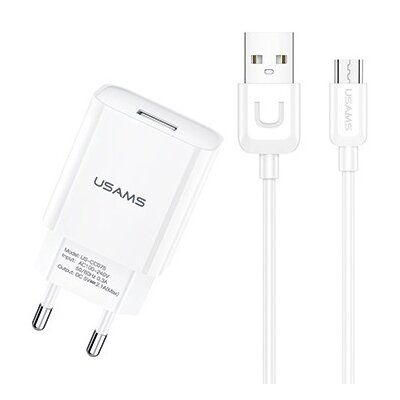 Ładowarka sieciowa USAMS T21 T21OCMC01 10W Biały