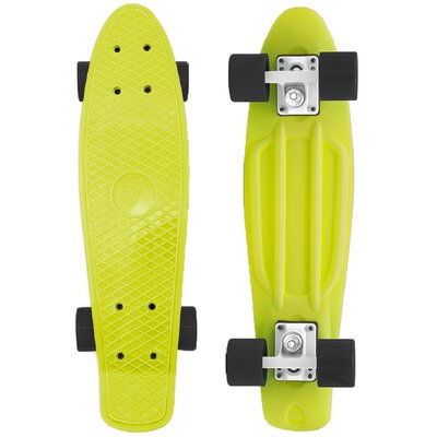 Deskorolka 7-BRAND Fiszka Czarno-limonkowy