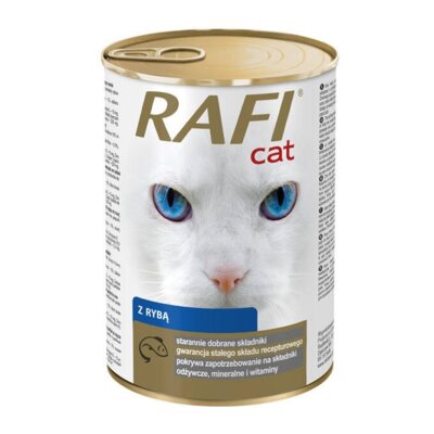 Karma dla kota RAFI Cat z rybą 415 g