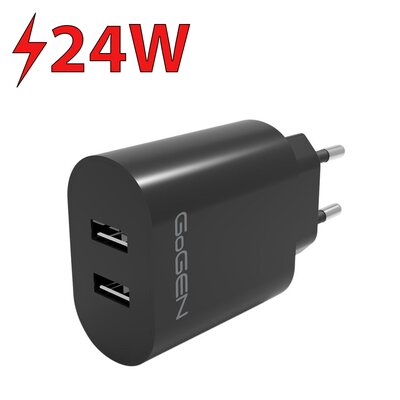 Ładowarka sieciowa GOGEN ACH206B 24W Czarny