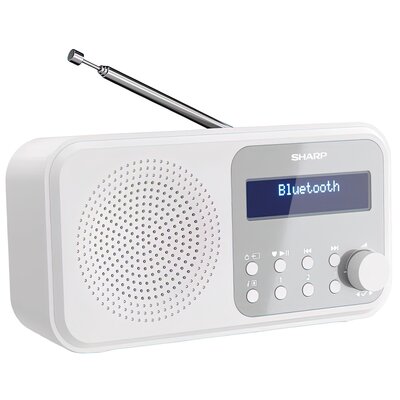 Radio SHARP DR-P420 Przenośne Biały