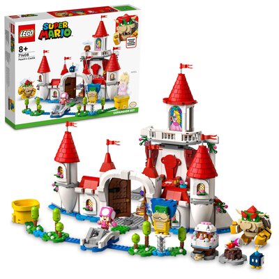 LEGO 71408 Super Mario Zamek Peach — zestaw rozszerzający