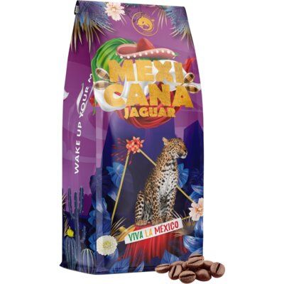 Kawa ziarnista BLUE ORCA COFFEE Mexicana Jaguar 1 kg (Rzemieślnicza)