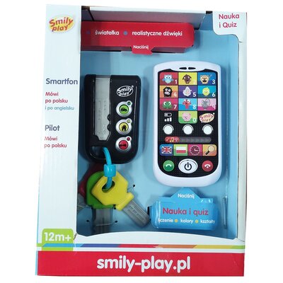 Zabawka interaktywna SMILY PLAY Kluczyki i smartfon SP83681