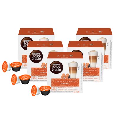 Kapsułki NESCAFE Dolce Gusto Latte Macchiato Caramel (80 szt.)
