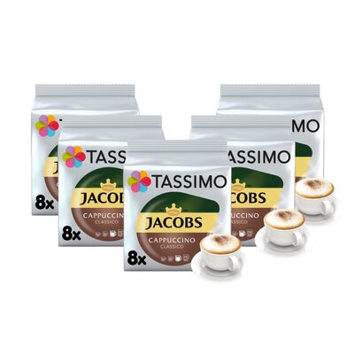 Kapsułki TASSIMO Jacobs Cappuccino Classico (40 szt.)