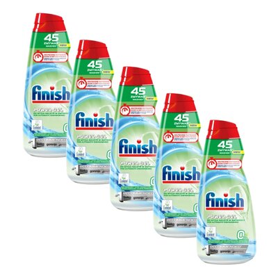 Żel do zmywarki FINISH All in 1 Max Zero 5 x 900 ml