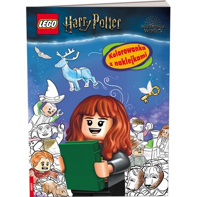 Kolorowanka LEGO Harry Potter z naklejkami NA-6402-Zdjęcie-0