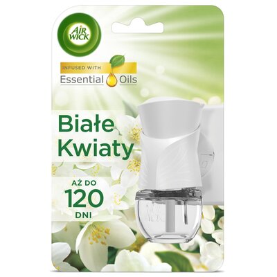 Odświeżacz powietrza AIR WICK Essential Oils Białe Kwiaty 19 ml
