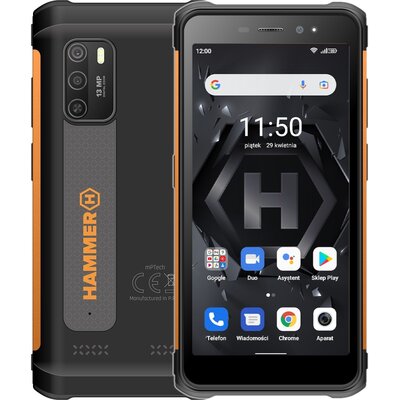 Smartfon MYPHONE Hammer Iron 4 4/32GB 5.5" Pomarańczowy-Zdjęcie-0