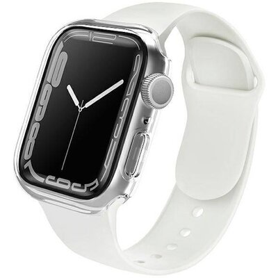 Etui UNIQ Legion do Apple Watch 7/8/9 (45mm) Przezroczysty
