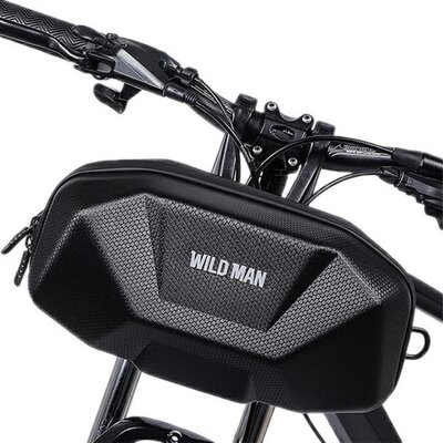 Torba rowerowa na kierownice WILDMAN X9 Czarny