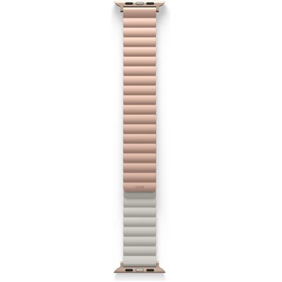 Pasek UNIQ Revix do Apple Watch 1/2/3/4/5/6/7/8/9/SE/SE2/Ultra/Ultra 2 (42/44/45/49mm) Różowo-beżowy