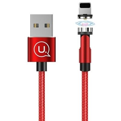 Zdjęcia - Kabel USAMS  USB - Lightning  U59 SJ472USB02 1m Czerwony 