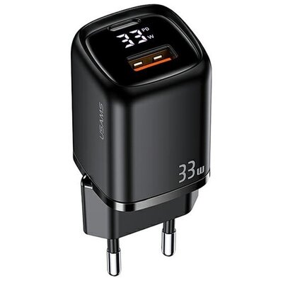 Ładowarka sieciowa USAMS T46 US-CC152 33W Fast Charging Czarny