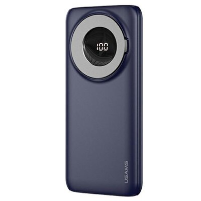 Powerbank USAMS PB62 Magnetic Wireless DP Fast Charge 10000 mAh 20W Niebieski