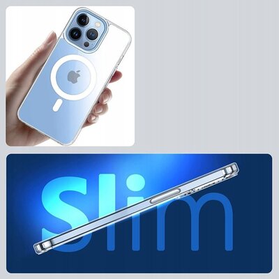 Фото - Чохол Tech-Protect Etui  Flexair Hybrid MagSafe do iPhone 14 Pro Max Przezroczysty 
