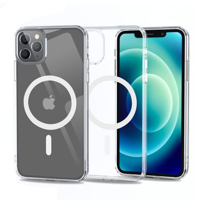 Etui TECH-PROTECT Flexair Hybrid MagSafe do Apple iPhone 11 Pro Max Przezroczysty