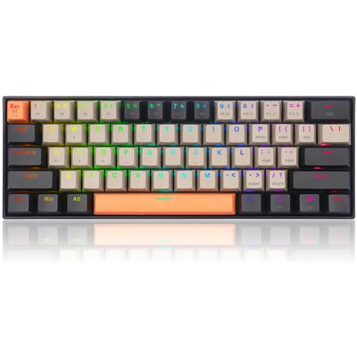 Klawiatura REDRAGON K530 Draconic Pro Pomarańczowy/Szary/Czarny