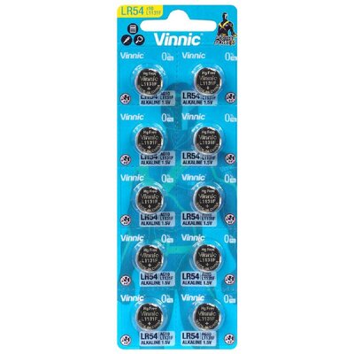 Baterie LR54 VINNIC Mini G10 (10 szt.)