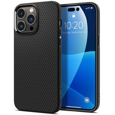 Etui SPIGEN Liquid Air do Apple iPhone 14 Pro Max Czarny Mat