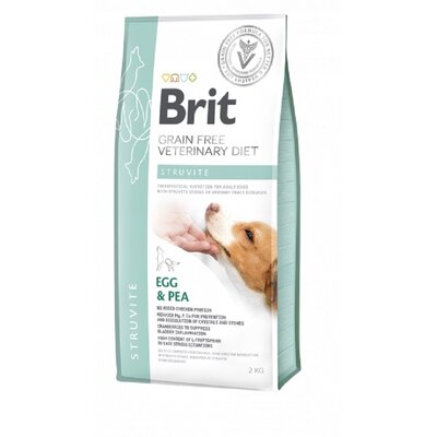 Karma dla psów BRIT Veterinary Diets Dog Grain Free Struvite Jaja z groszkiem 2 kg