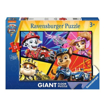 Фото - Пазли й мозаїки Ravensburger Puzzle  Giant Psi Patrol  (24 elementy)