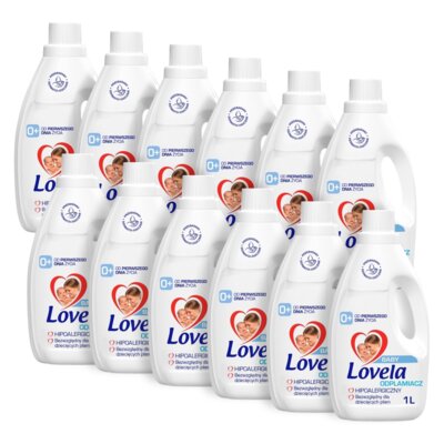 Odplamiacz do prania LOVELA 12 x 1000 ml