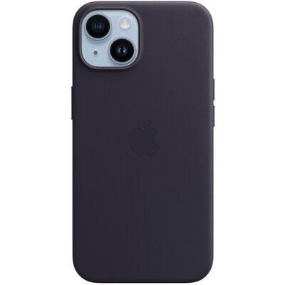 Etui APPLE Leather Case MagSafe do iPhone 14 Atramentowy