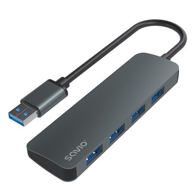 Hub SAVIO AK-53 USB 3.2 Gen. 1, Pasywny
