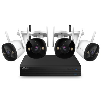 Zestaw do monitoringu IMOU KIT NVR1104HS-W-S2 4-F22FE Zewnętrzny, Wi-Fi / LAN