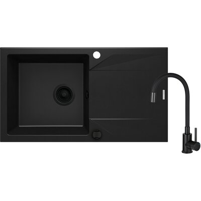 Zlewozmywak DEANTE Evora ZQJJN113 Nero + Bateria