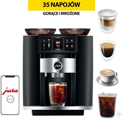Ekspres JURA GIGA 10 Diamond Black (EA) (PODWÓJNY ZBIORNIK I MŁYNEK)