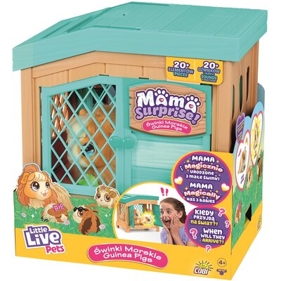 Zabawka interaktywna COBI Little Live Pets Mama Surprise! Świnki Morskie MO-26410