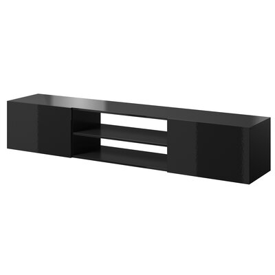 Szafka RTV CAMA MEBLE Slide 200K Czarny