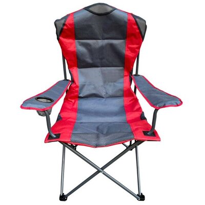 Krzesło turystyczne MIRPOL Czerwono-grafitowy