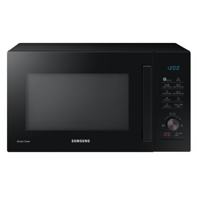 Kuchenka mikrofalowa SAMSUNG MC28A5135CK 900W średnica 31.8 cm pojemność 28L Slim Fry Smart Sensor Czarny