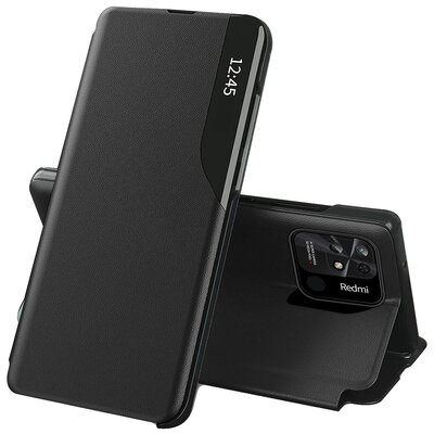 Etui TECH-PROTECT Flip View Pro do Xiaomi Redmi 10C Czarny