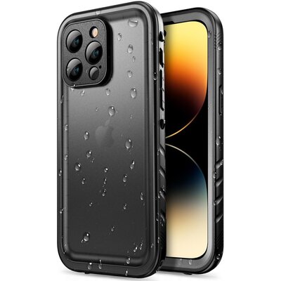 Etui wodoodporne TECH-PROTECT ShellBox IP68 do Apple iPhone 14 Pro Max Czarny