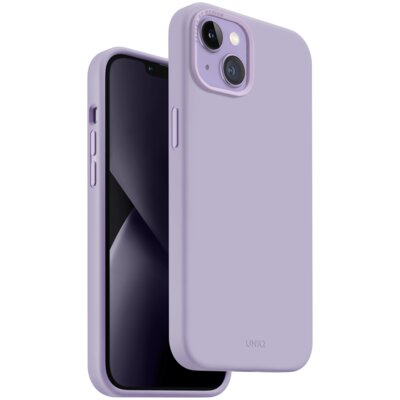 Etui UNIQ Lino do Apple iPhone 14 Plus Liliowy
