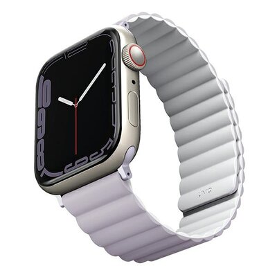 Pasek UNIQ Revix do Apple Watch do koperty 38/40/41 mm Jasnoliliowy
