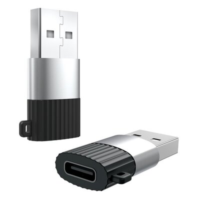 Adapter USB - USB Typ-C XO NB149-E Czarny
