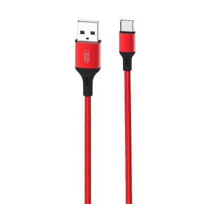 Фото - Кабель XO Kabel USB - USB Typ-C  NB143 2.4A 2 m Czerwony 