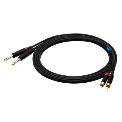 Kabel SSQ RCAJM3 2 x RCA - 2 x Jack 6.3 mm 3 m