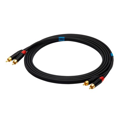 Kabel SSQ RCARCA2 2x RCA męski - 2x RCA męski 2 m