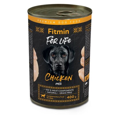 Karma dla psa FITMIN For Life Kurczak 400 g