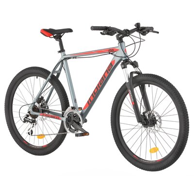 Rower górski MTB INDIANA X-Pulser 3.6 M21 26 cali męski Grafitowo-czerwony 2023