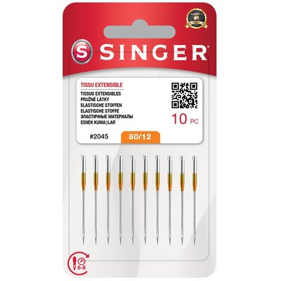 Igła SINGER N2045 80/12 (10 sztuk)
